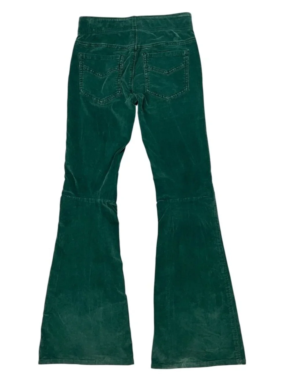 Free People We The Free Penny Pull-On Cord Flare Pant 25 Green